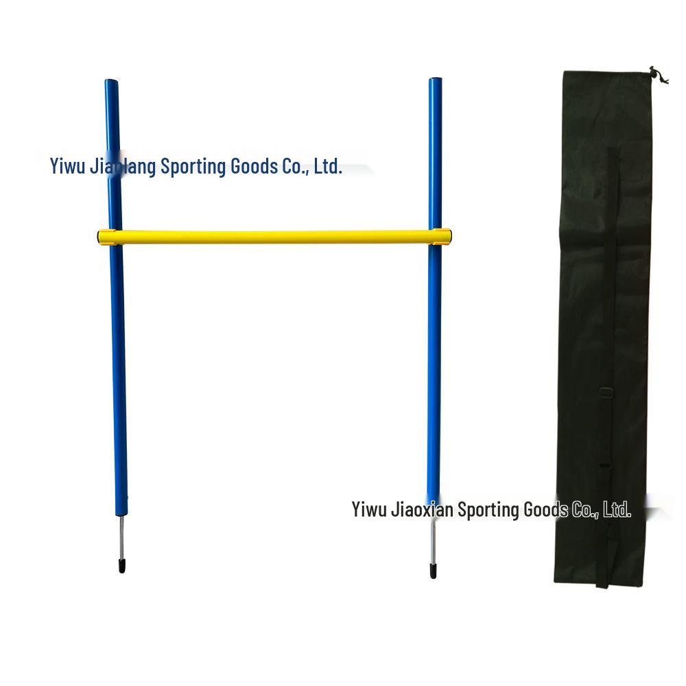 Dog Agility Training Set: Jump Bar, Hoop, Hurdles & Weave Poles