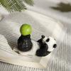 Animal Figurines Panda Desk Mobile Phone Holder Ornament Pig Backpack Model Toy  Phone Accessories