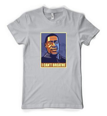 George Floyd Ich kann nicht atmen BLM Black Lives Personalisierbares Unisex Erwachsenen T-Shirt