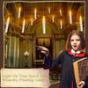Halloween Decorations, Harry Floating Battery Operated Candles with Potter Magic Wand Remote, Flameless Hanging Flickering LED Candle Light,