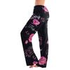 Womens Pajama Pants Sleepwear Casual Drawstring Elastic Waist Pants Comfy Straight Yoga Loose Trousers