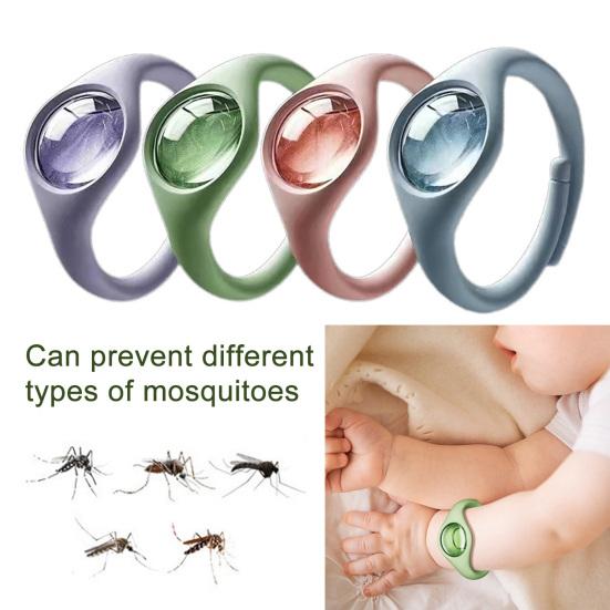 Muggenwerend Armband Comfortabel te Dragen Intrekbaar Ontwerp Siliconen Effectieve Preventie van Muggenbeten Polsband