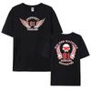 Hells Angels World T-Shirt Men Fashion Support 81 Printing Tshirt Oversized Short Sleeve Men Graphic Hell's Angels Cotton Tees