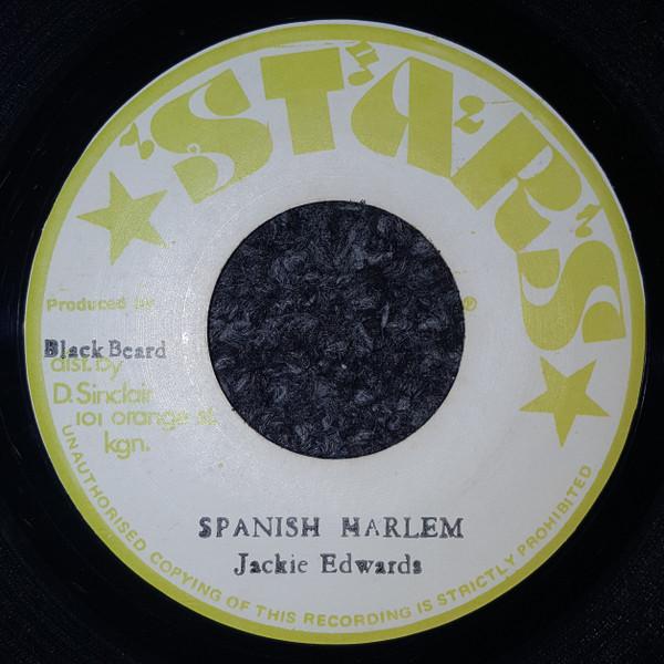 

7inch Record JACKIE EDWARDS - Spanish Harlem NONE Stars Jamaica Reggae, Ska & Dub Used
