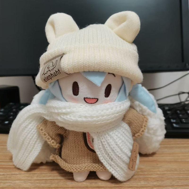 15cm Yukineko Cotton Plush Doll - Replaceable Outfit, Cute Birthday Gift