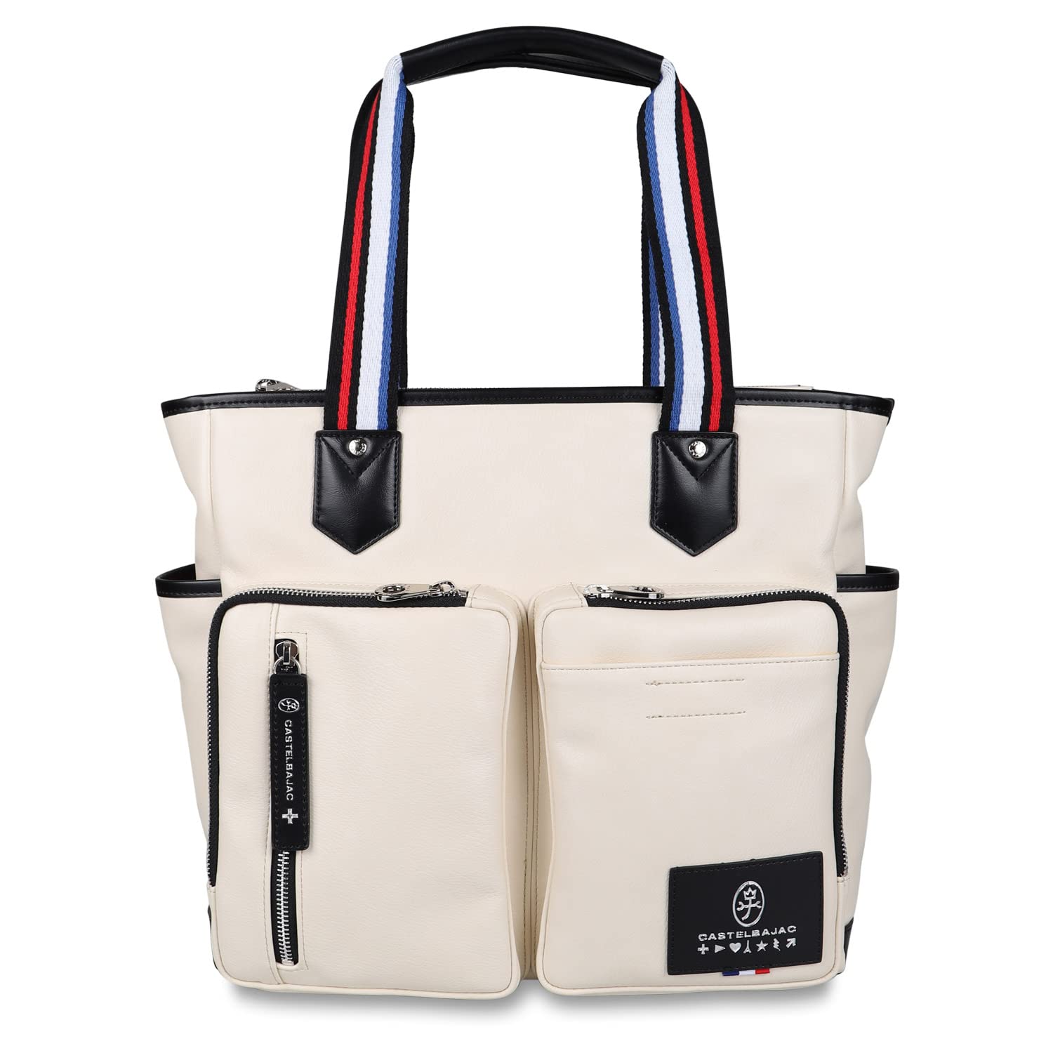 

[CASTEL BAJAC] Castelbajac Tote Bag, White, Lauren