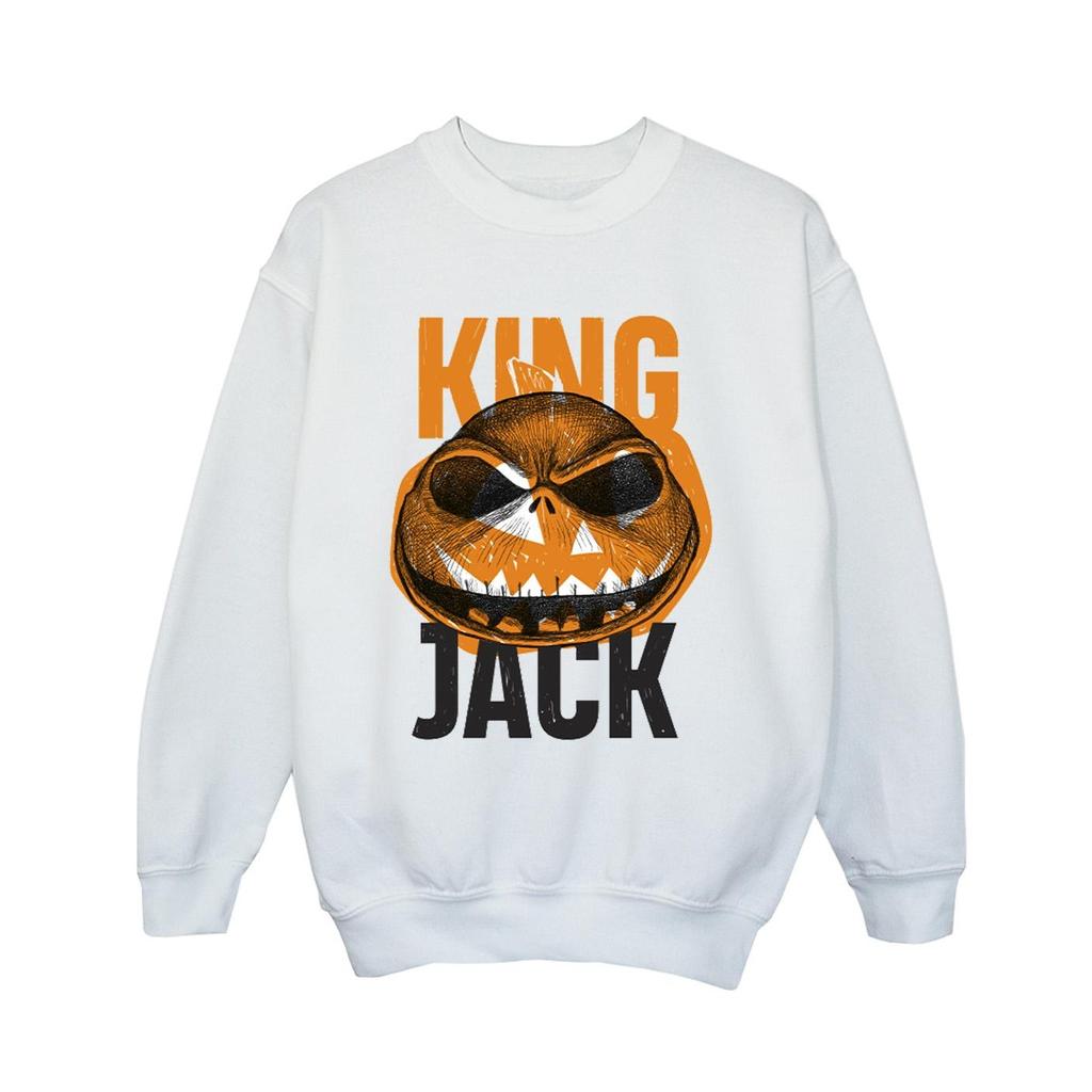 Disney Boys The Nightmare Before Christmas King Jack Sweatshirt