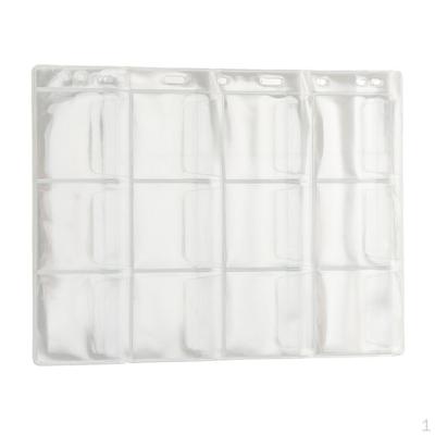 10Pc Clear 12 Pockets Lighthouse Coin Holders Album