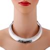 Metallic Choker With Electroplated Finish For Unisex Daily Wear