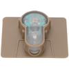 Signal Light Molle Waterproof Military Hunting Vest Helmet Safety Light with Hook and LoopMud Color Bottom Blue Light
