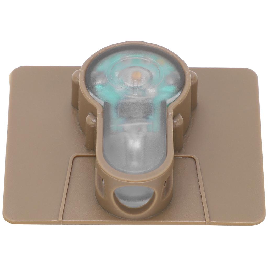 Signal Light Molle Waterproof Military Hunting Vest Helmet Safety Light with Hook and LoopMud Color Bottom Blue Light