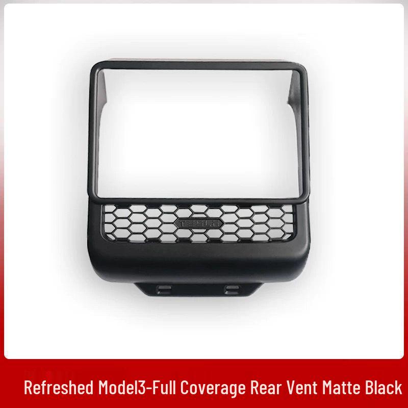 

Tesla Model 3/Y Задній повітропровід Кришка підлокітника з вуглецевого волокна - Версія після рестайлінгу