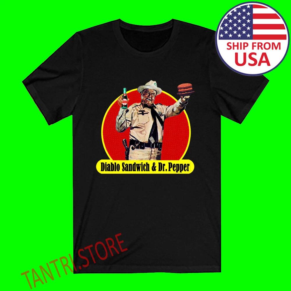 

Diablo Sandwich and Dr. Pepper Smokey and The Bandit Black Size S to 3XL L