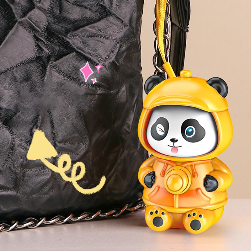 Cartoon Cute Panda Face Changing Doll Creative Novelty Children's Fun Wacky Toy Kids Bag Decoration Pendant Birthday Gifts