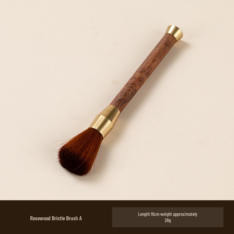 Kaffekvarn med trähandtag Mjuk borste - Fäller inte Rengörare för bänkskiva och Kaffepulverborste