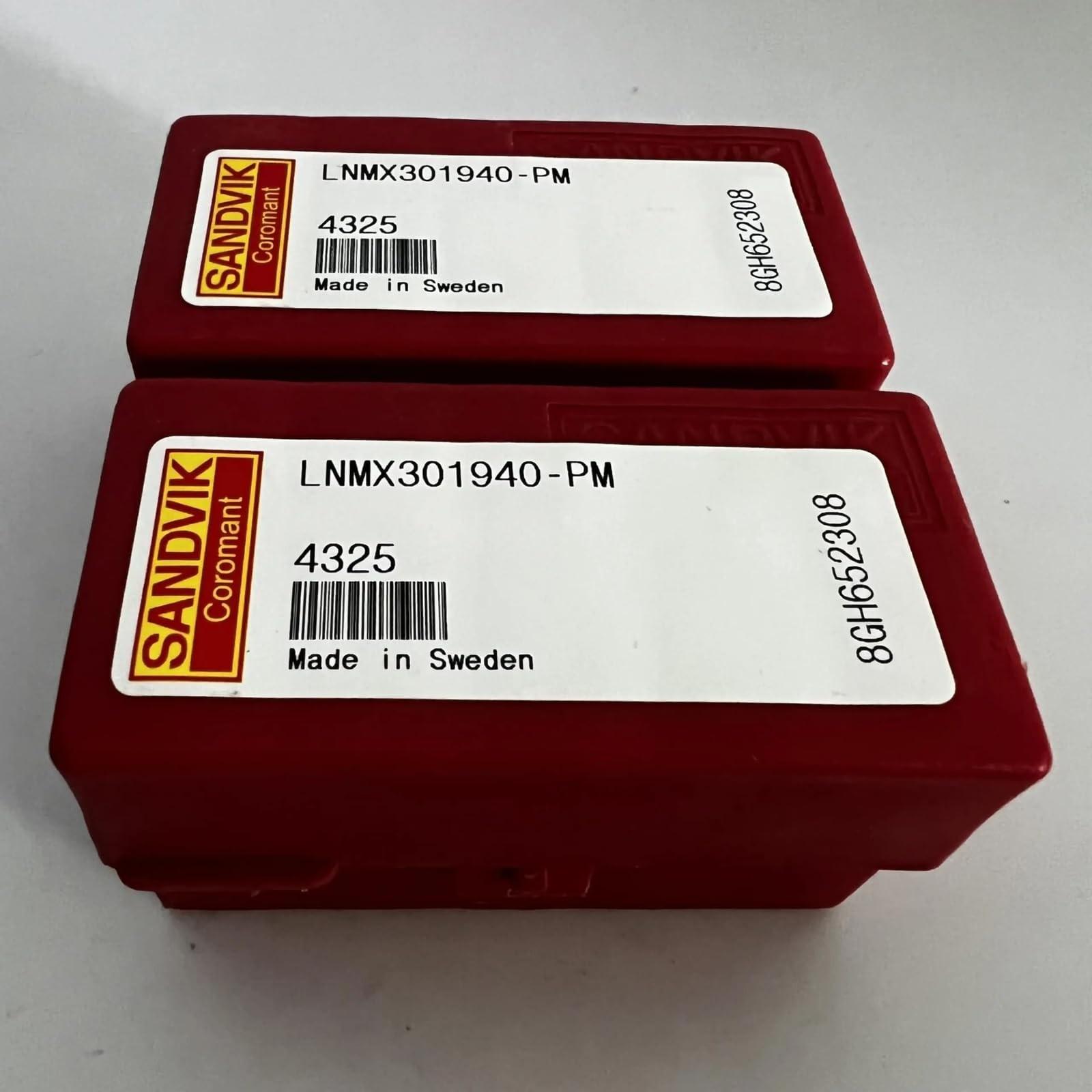 

Original Sandvik / LNMX301940-PM 4325 / CNC lathe carbide blade 5 PCS