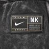 Nike Knitted Sports Pants Culture Tie-Dye Comfortable Soft Casual Kids Bottoms Black Dark-Gray FZ5264-010