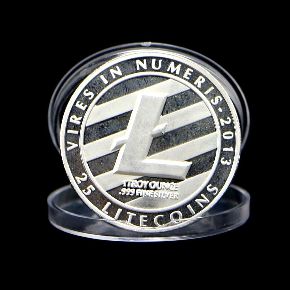 Gümüş Kaplama 25 Litecoin Parası Numeris Hatıra Parası Koleksiyonunda Vires  OLI uygun fiyatlı satın alın - fiyat, ücretsiz teslimat, fotoğraflarla  gerçek yorumlar - Joom