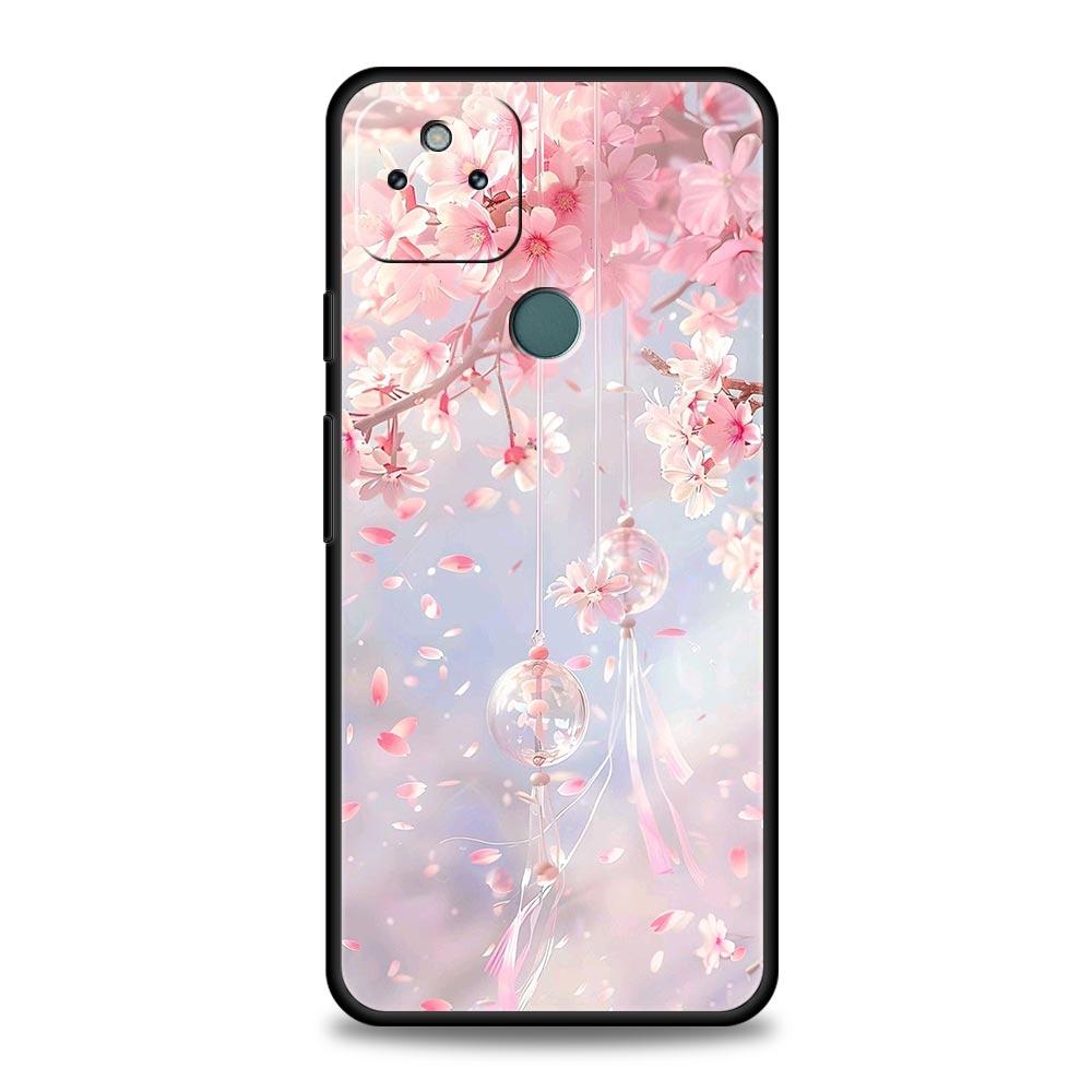 

Korean Flower Phone Case Cover for Google Pixel 10 9 8 7 6 9A 8A 7A 6A Pro Shockproof Soft TPU 9 Pro XL Shell Capas Fundas Coque Pixel 9 Pro XL