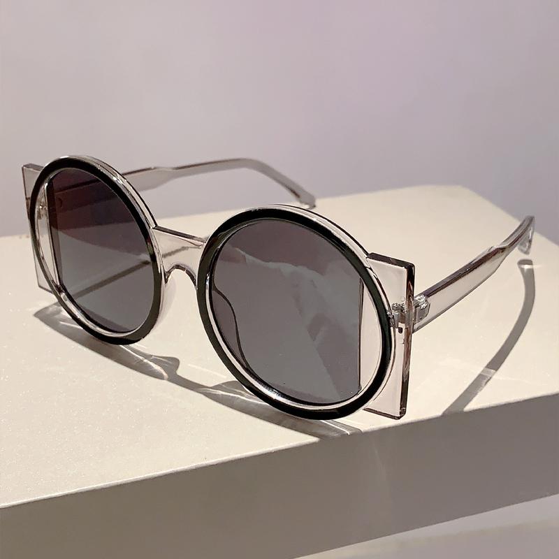 Fashion Irregular Gradient Shades Women Ins Brand Design Sunglasses Multi Color Decor Outdoor Sun Glasses for Ladies