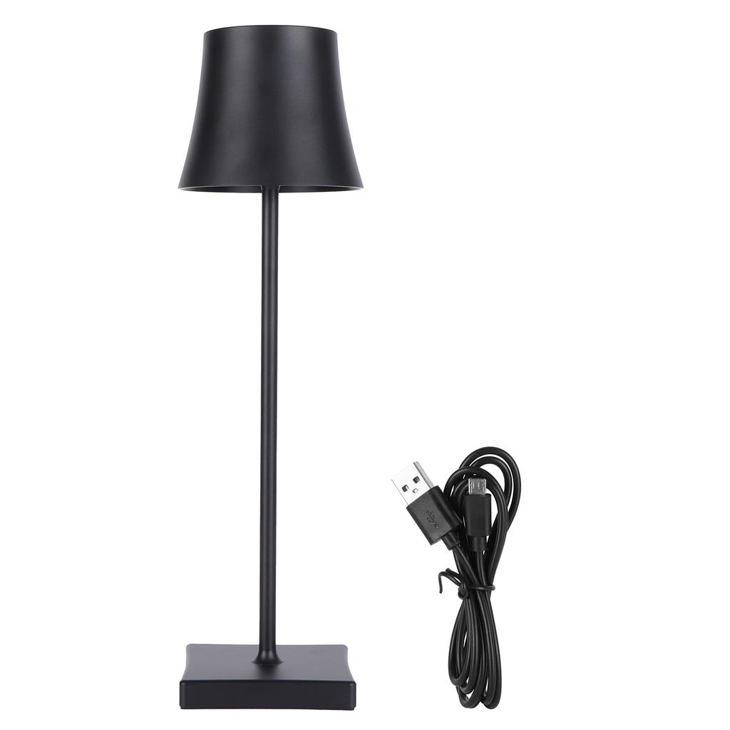 LED Desk Lamp USB Charging Touch Dimming Table Lamps for Bar Living Room Reading Book LightWhite