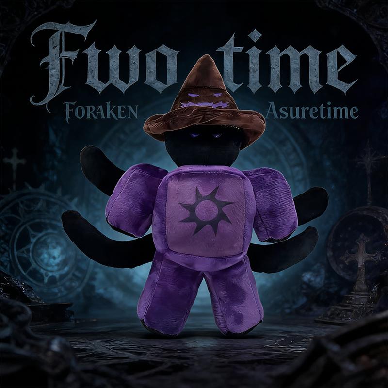 30CM Hot Cartoon Game Anime Forsaken Azuretime Plush Toys Cute Movie Figure Peripheral Collectible Game Enthusiast Fan Kid Gifts