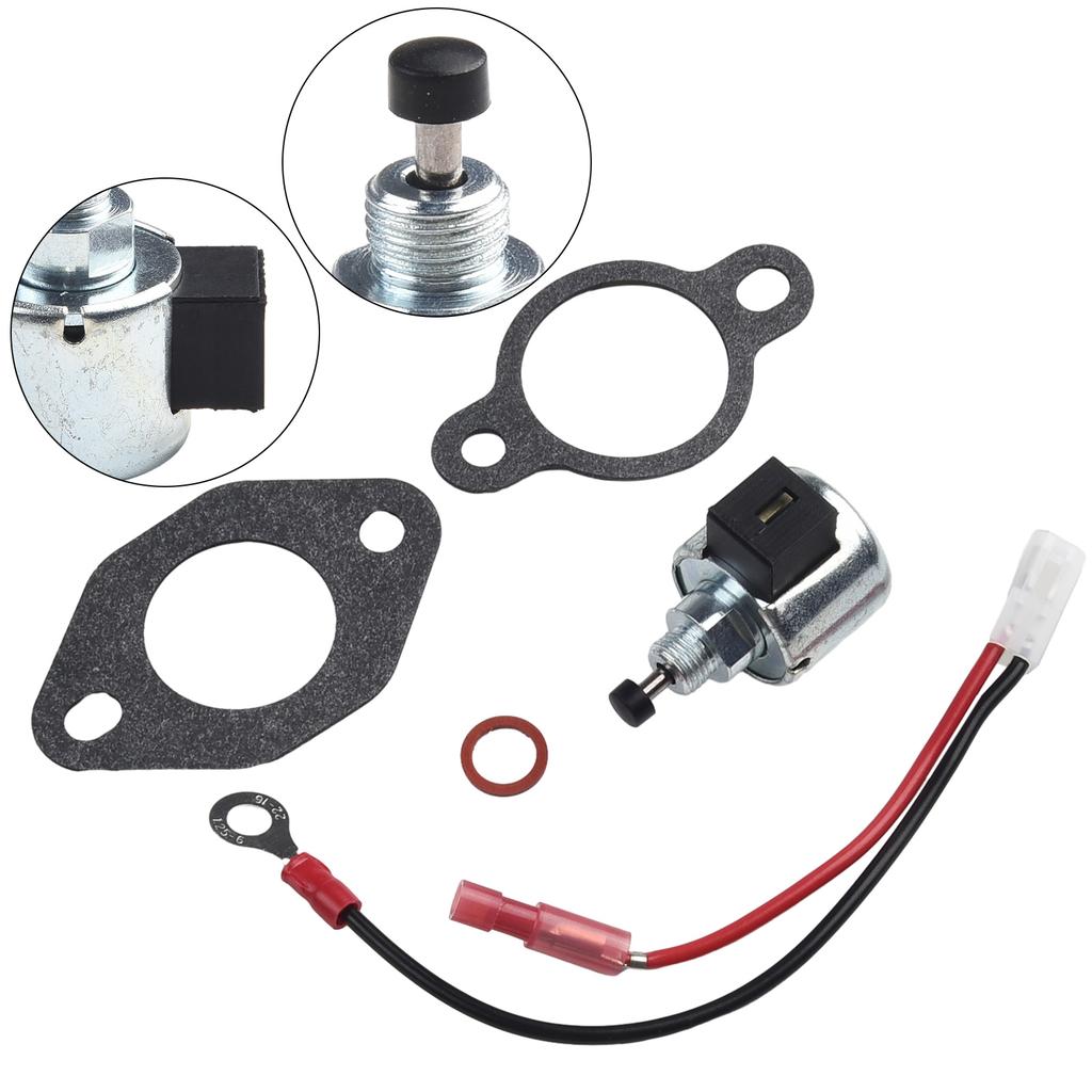 Useful Convenient Solenoid Valve Parts Repair Replacement Brand New Cable Cord High Quality Kit Mower Shut Off
