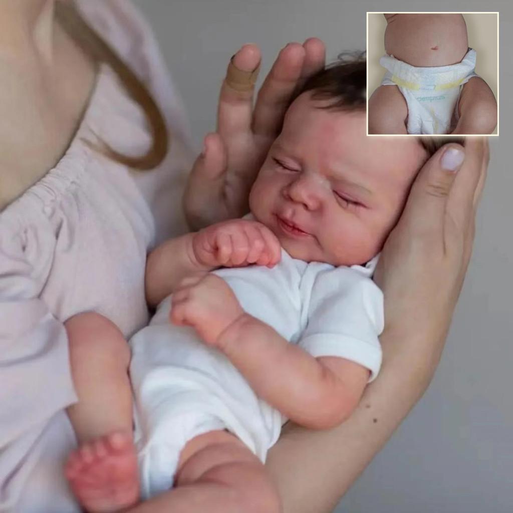 Silikon Reborn Babypuppe Für Sammler Und Geschenkliebhaber 50cm Realistischer Spielkamerad