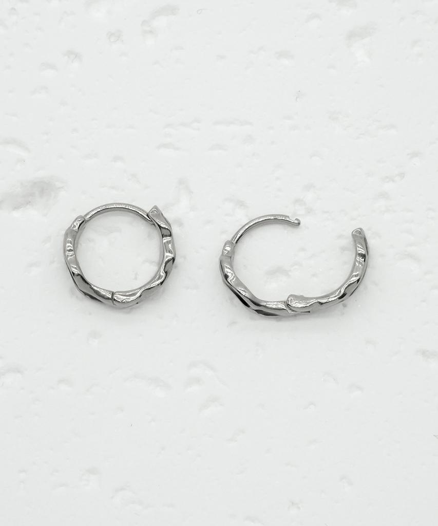 Iamj Mono Ripple One-Touch Earrings