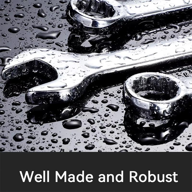 14 pcs Wrench Set Torque Gear Socket Nut Tool Set Key Hand Tool Kit Dual Wrench Cr-v Steel Repairing Hand Tools
