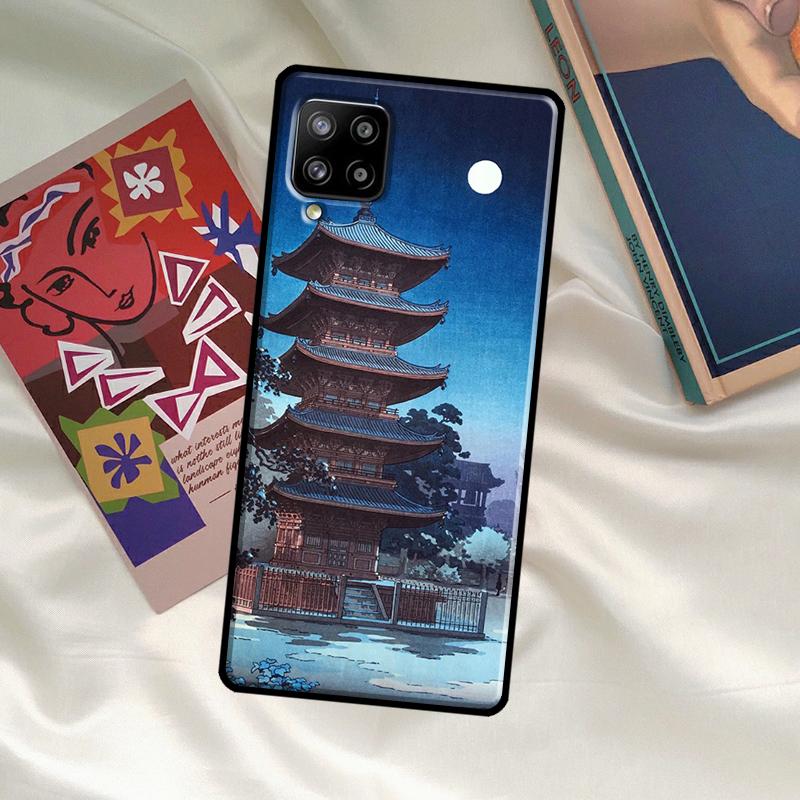 Ukiyo-e Japanese Art Case For Samsung Galaxy A52 A32 A12 A33 A06 A16 A26 A36 A56 A15 A53 A13 A34 A54 A14 A35 A55