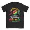 Cross-border European and American Trend Festival Graphic T-shirt Men's and Women's Clothing T-shirt Black I Am Monthly, Men's Short-sleeved T-shirt