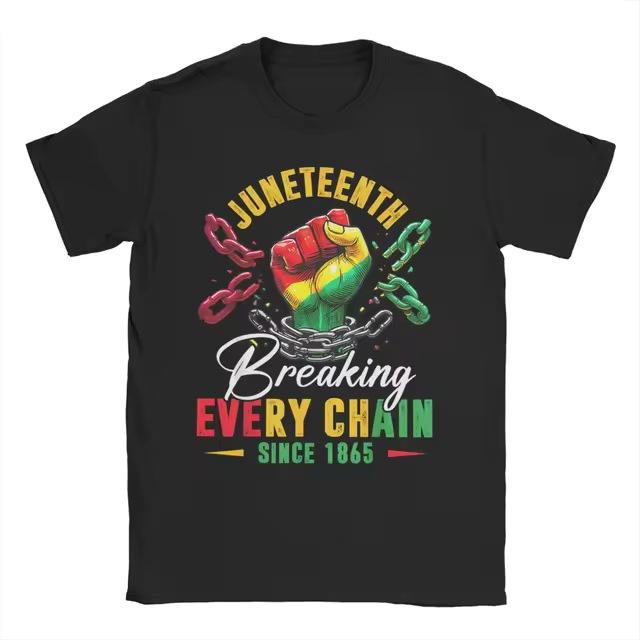 Cross-border European and American Trend Festival Graphic T-shirt Men's and Women's Clothing T-shirt Black I Am Monthly, Men's Short-sleeved T-shirt