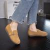 2025 spring new soft-soled soft-faced matte fashion Doudou shoes one-pedal flat-soled single shoes women's versatile mother shoes