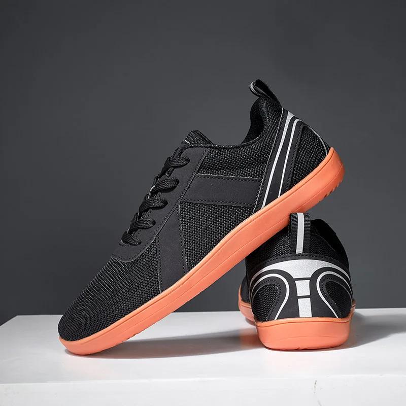 Luxury Designer Casual Shoes with Wide Toe Mesh and Thick Sole Men's Sports Shoes 2025 Women's Fashion Trend Fitness Shoes