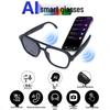 Smart Photochromic AI Glasses with Music & Call Features for Outdoor Cycling & Driving