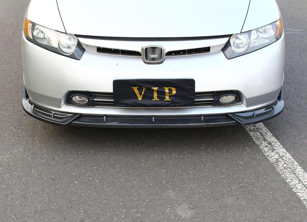 Compatible with 2005-2011 Honda Civic 8th Gen Front Lip Corner Spoiler Kit