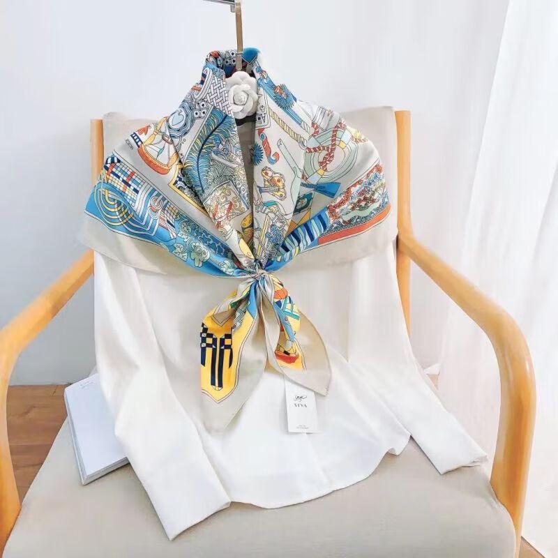 Haoman Textile Patterned Combination Scarf