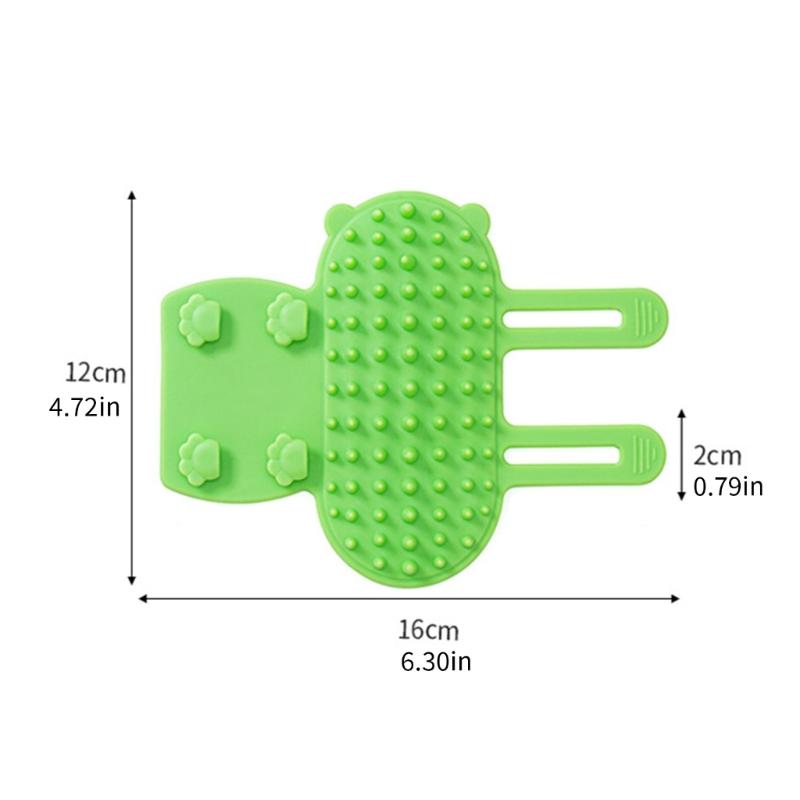 Soft Cats Selfs Groomer Silicone Cats Grooming Massage Brush Face Scratchers Pet Massage Shedding Tool for Table Legs