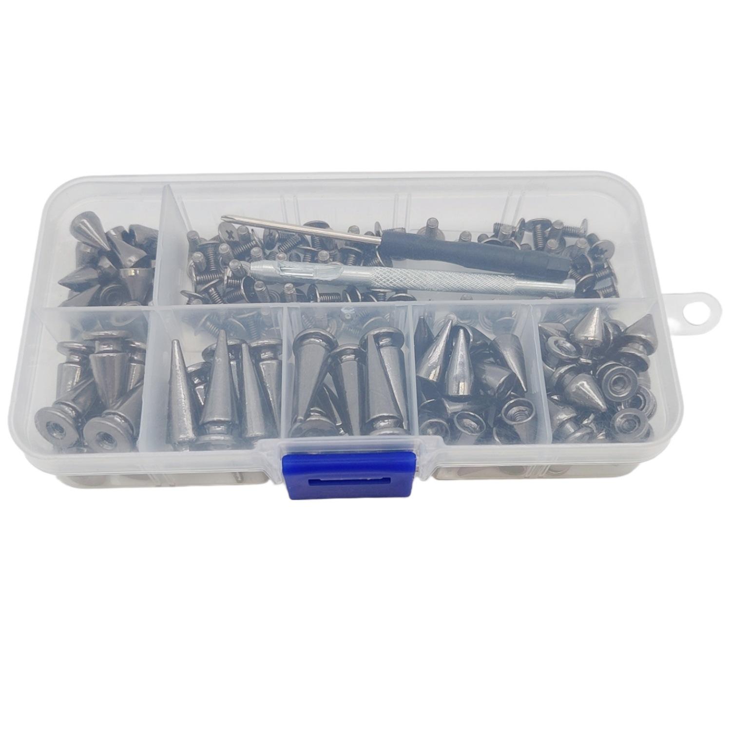 

Punk Style Zinc Alloy Cone Stud Screws for Leather Accessories