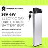 Classy-36V 48V Electric Car Bike Lithium Battery Box Folding Bicycle Sea Battery Battery Case Aluminum Alloy Only Shell