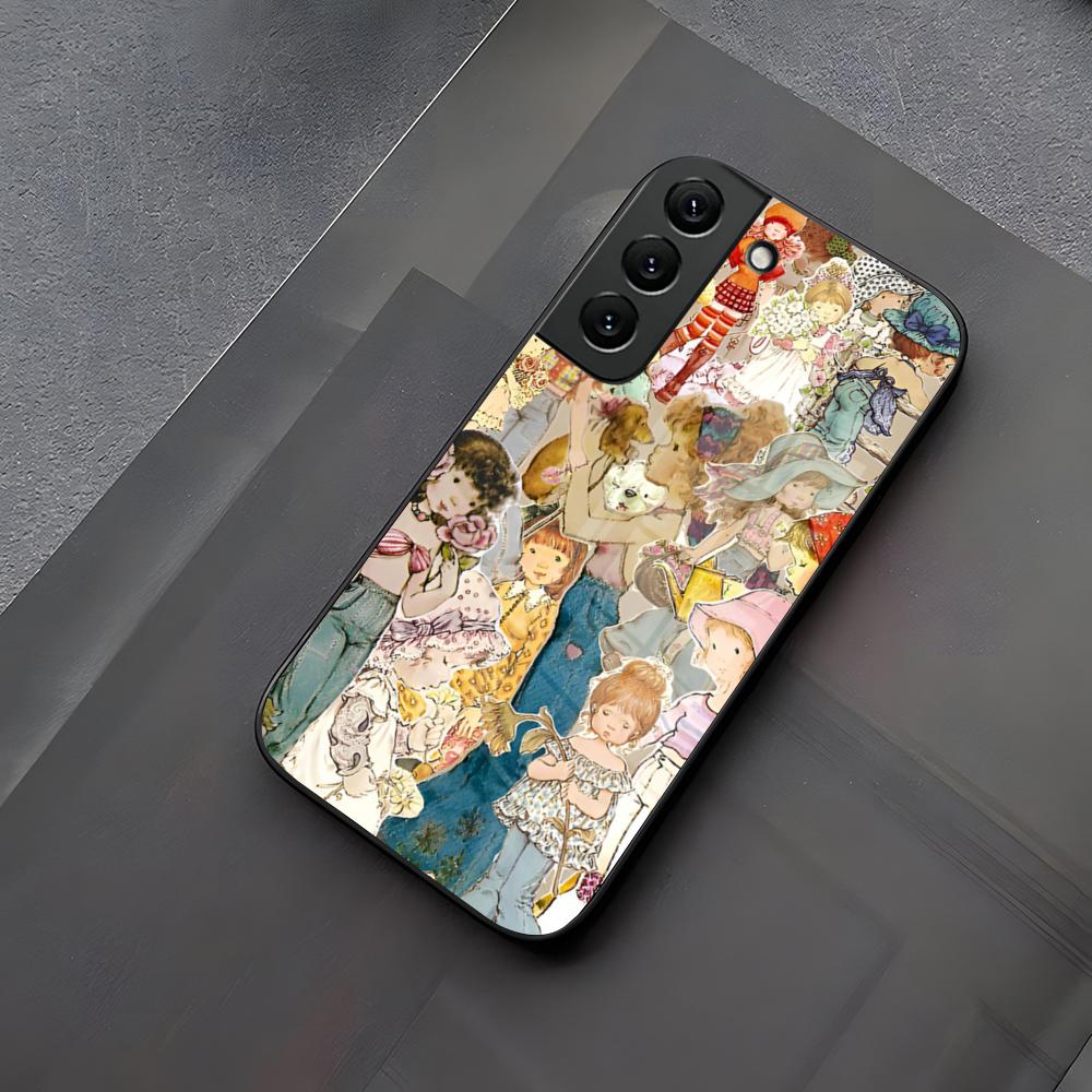 Sarah Kay Phone Case Glass For Samsung Galaxy A05 A21s A16 A26 A36 A56 A25 A35 A14 A24 A34 A13 Cover