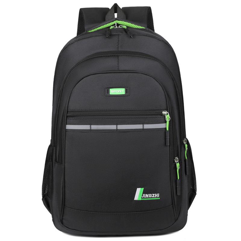 Men's Backpack with A High-end Feel, Large-capacity Travel Backpack, Multi-layered and Simple Business and Leisure Backpack