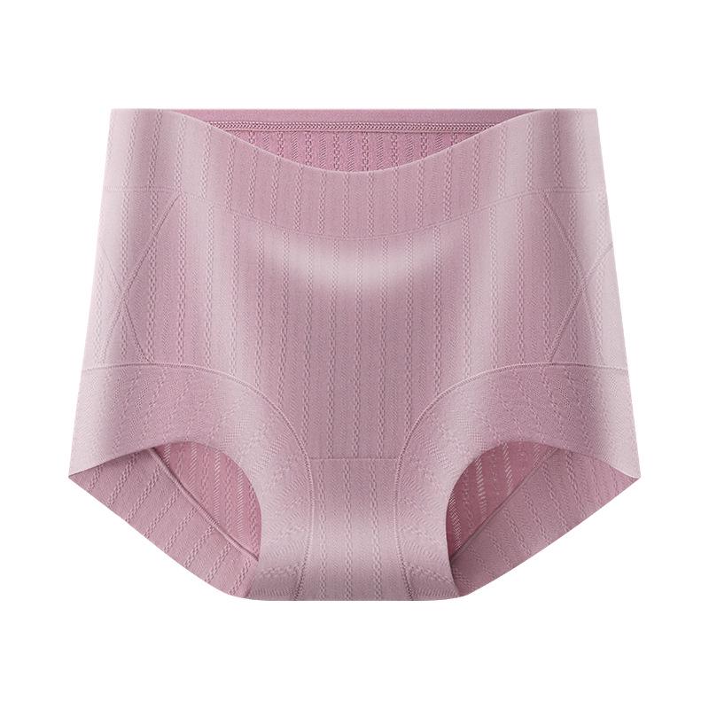 High-waisted Women's Plus Size Cotton Boyleg Panties with Tummy Control and Hip Lift