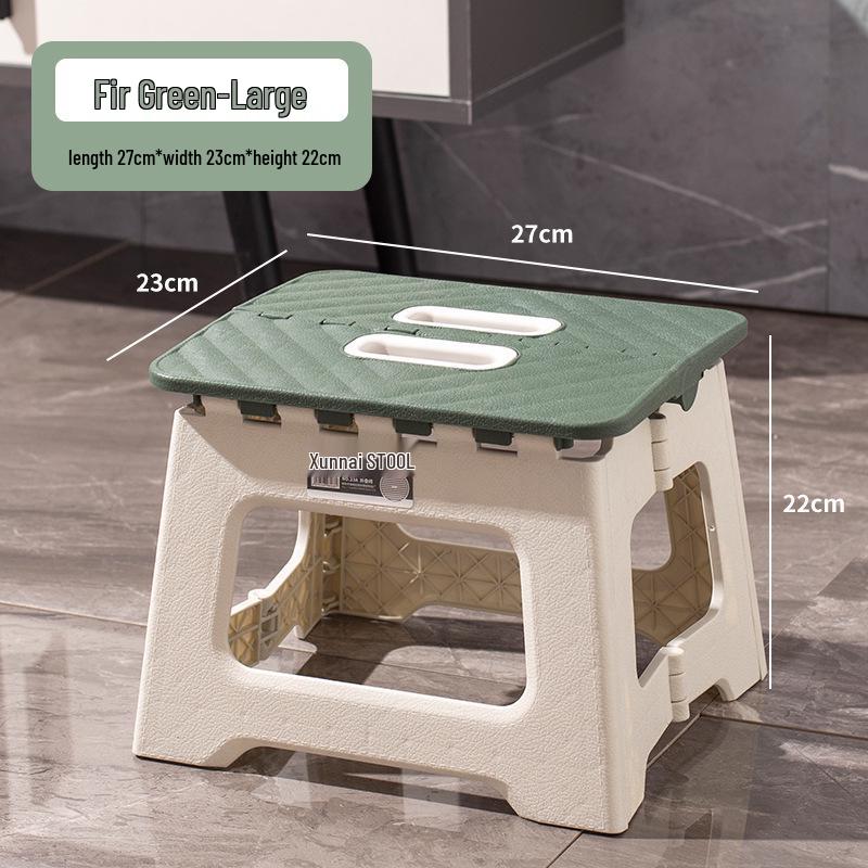 Children's Thickened Portable Folding Stool for Indoor/Outdoor Camping.
