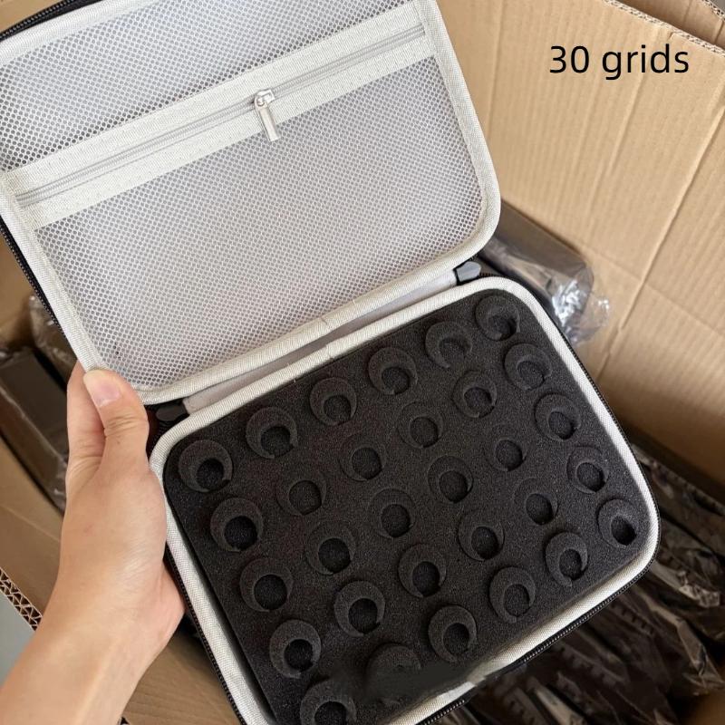 3Ml/10Ml Insulin Vial Storage Case 9/10/15/30 Slots Dust-Proof Insulin Vial Protector Wear-Resistant Shockproof