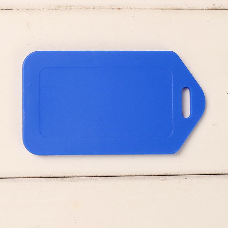 PP Plastic Airplane Luggage Tag - Travel Suitcase Name Badge and Boarding Pass Accessory