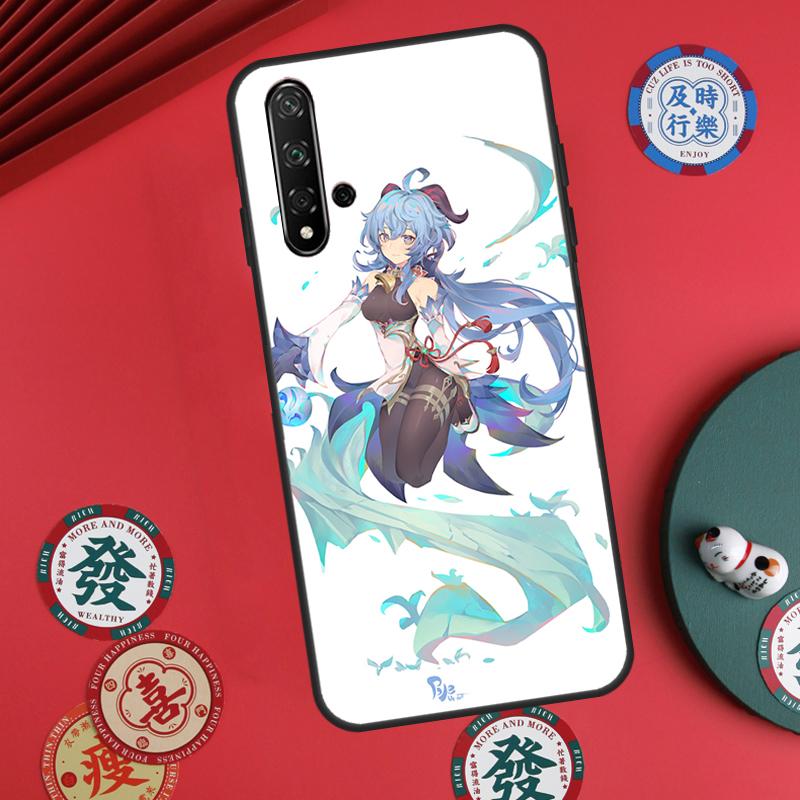Genshin Impact GanYu Game For Huawei Nova 12s 7i 8i 11i 12i Y73 Y70 Y90 Y60 Y72 Y61 Y91 9 10 SE P30 Pro P40 Lite Case