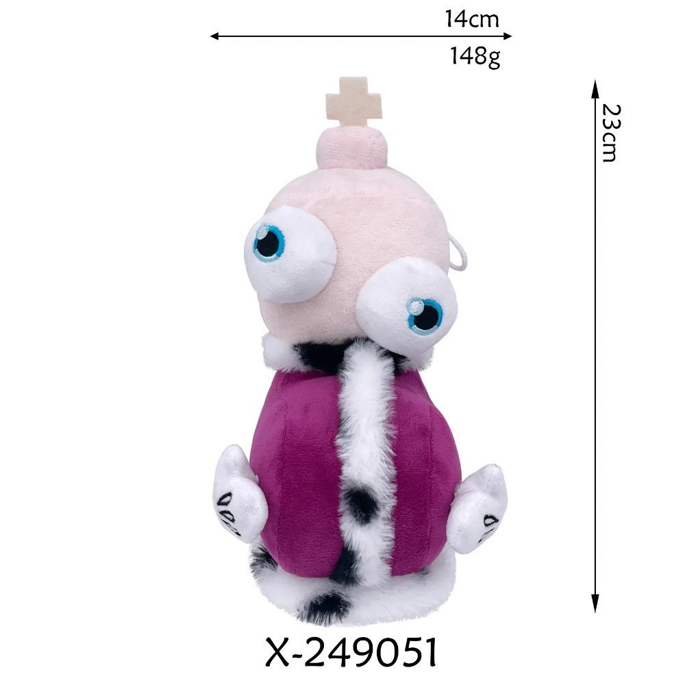 Peluche coniglio da circo cartone animato 23 25 cm adorabile bambola animale di peluche cameriera morbido peluche ispirato ai gadget dell'anime Digital Circus