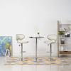 VidaXL Set of 2 Bar Stools, Pub Chair, Bistro Seat, Furniture for Dining Room Kitchen Living Room Home Interior, 323647